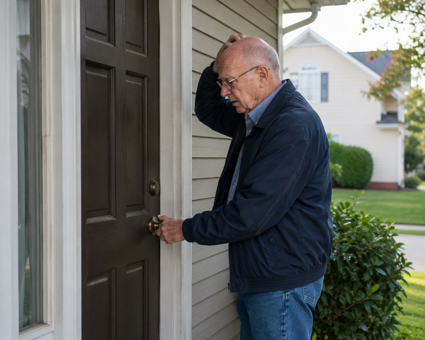 Forgot key or locked out safety scenario